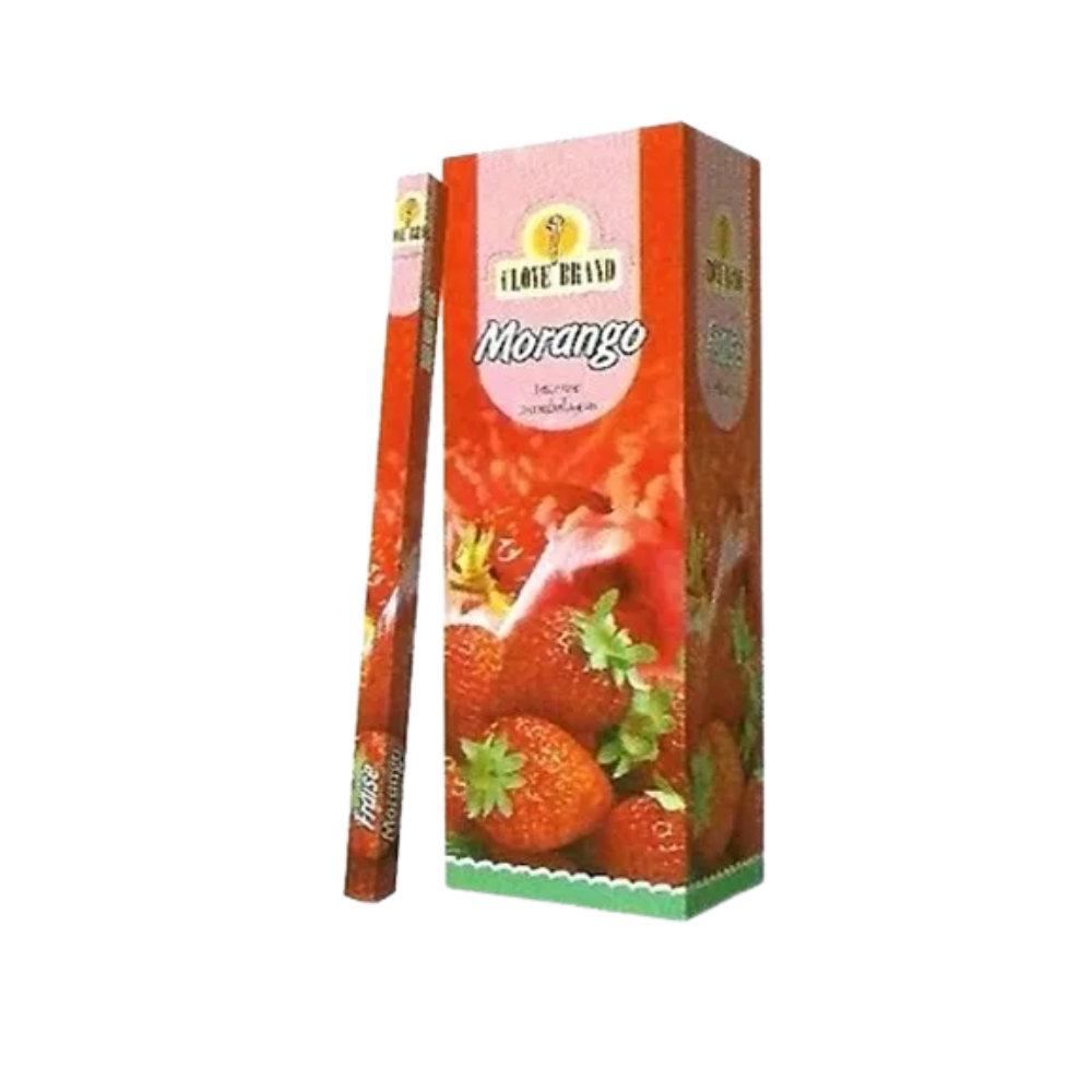 Caixa Incenso Flute Clove Brand - Morango