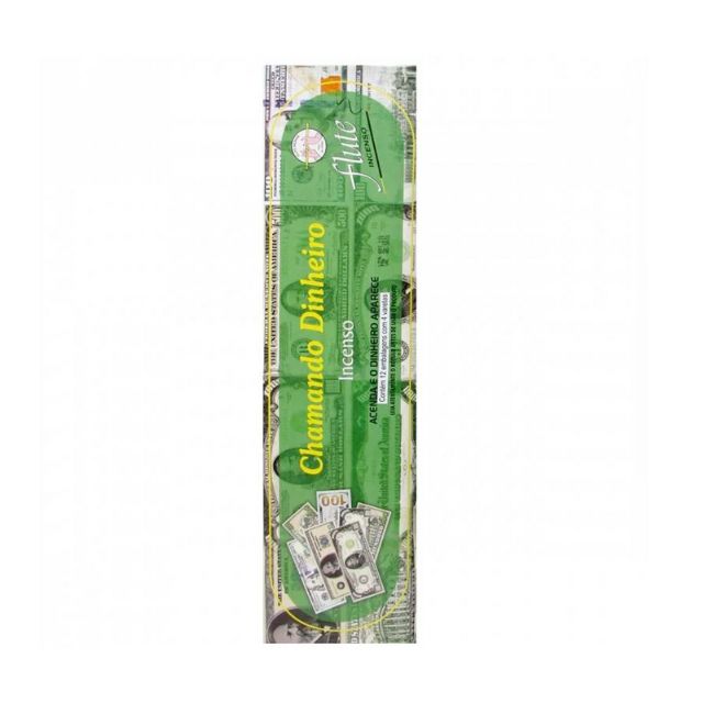 Caixa Incenso Flute Long Square - Chamando Dinheiro
