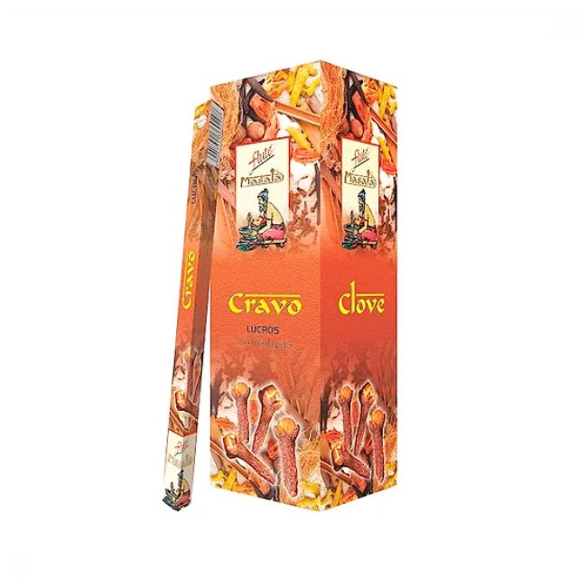Caixa Incenso Flute Masala - Cravo