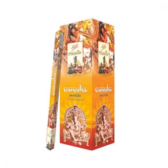 Caixa Incenso Flute Masala - Ganecha