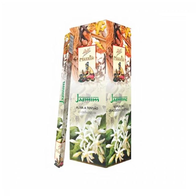Caixa Incenso Flute Masala - Jasmim