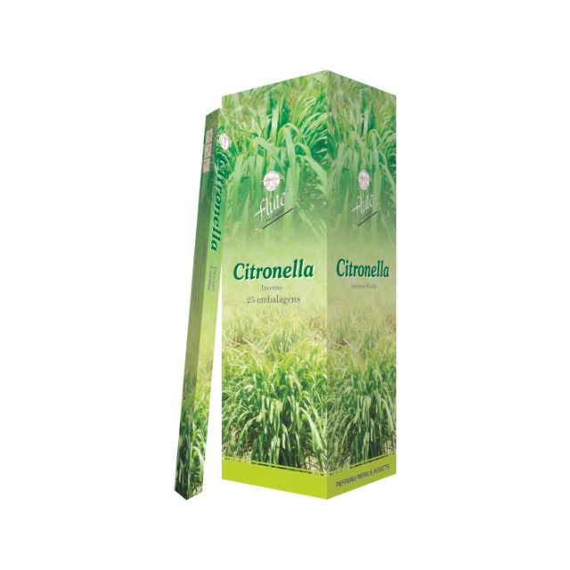 Caixa Incenso Flute Regular Square - Citronella