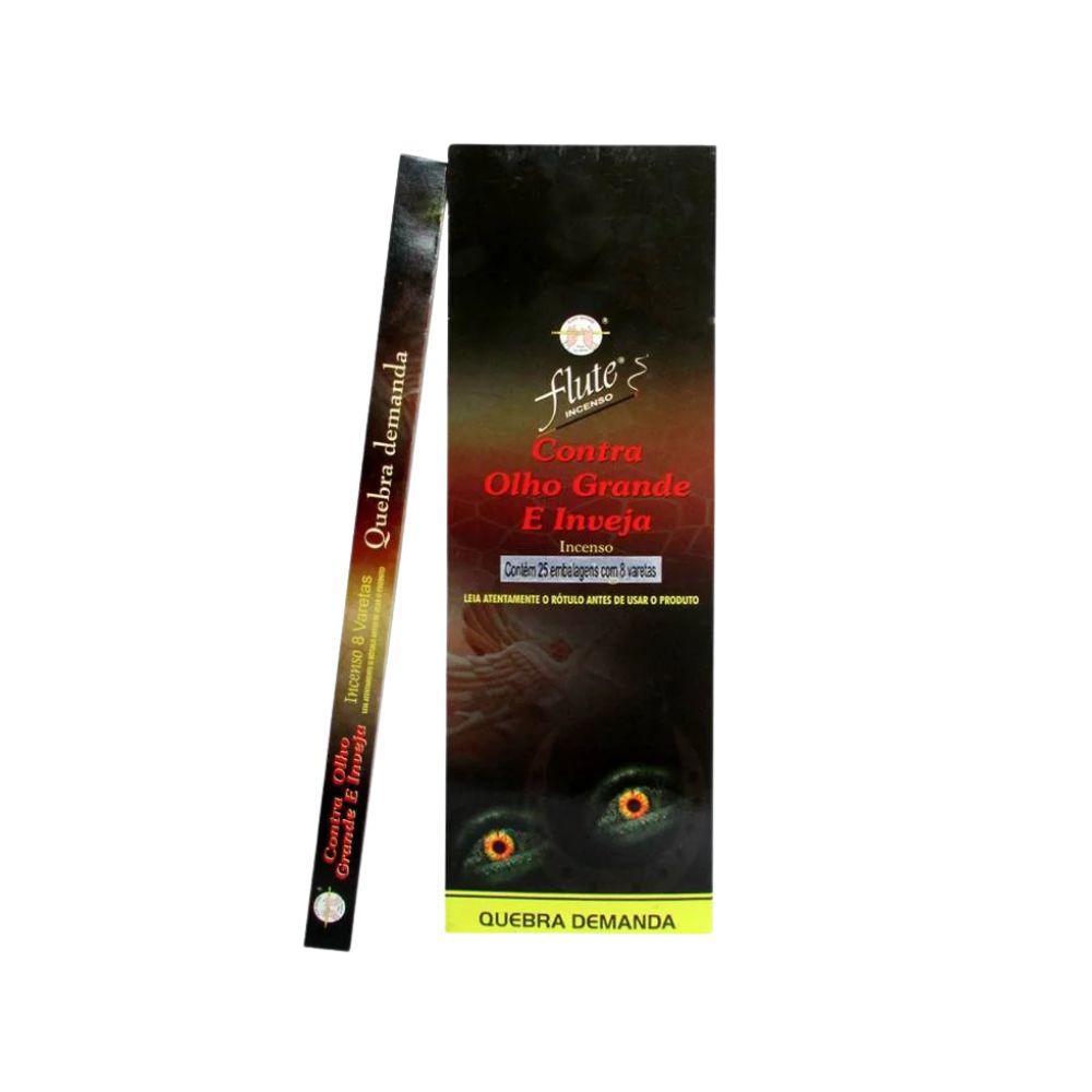 Caixa Incenso Flute Regular Square - Contra Olho Grande e Inveja