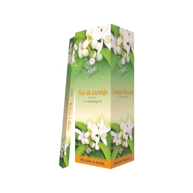 Caixa Incenso Flute Regular Square - Flor de Laranja