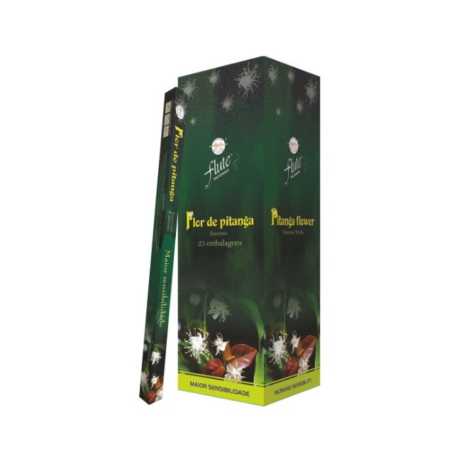 Caixa Incenso Flute Regular Square - Flor de Pitanga