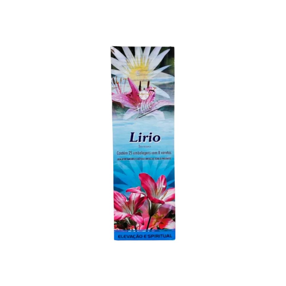 Caixa Incenso Flute Regular Square - Lírio