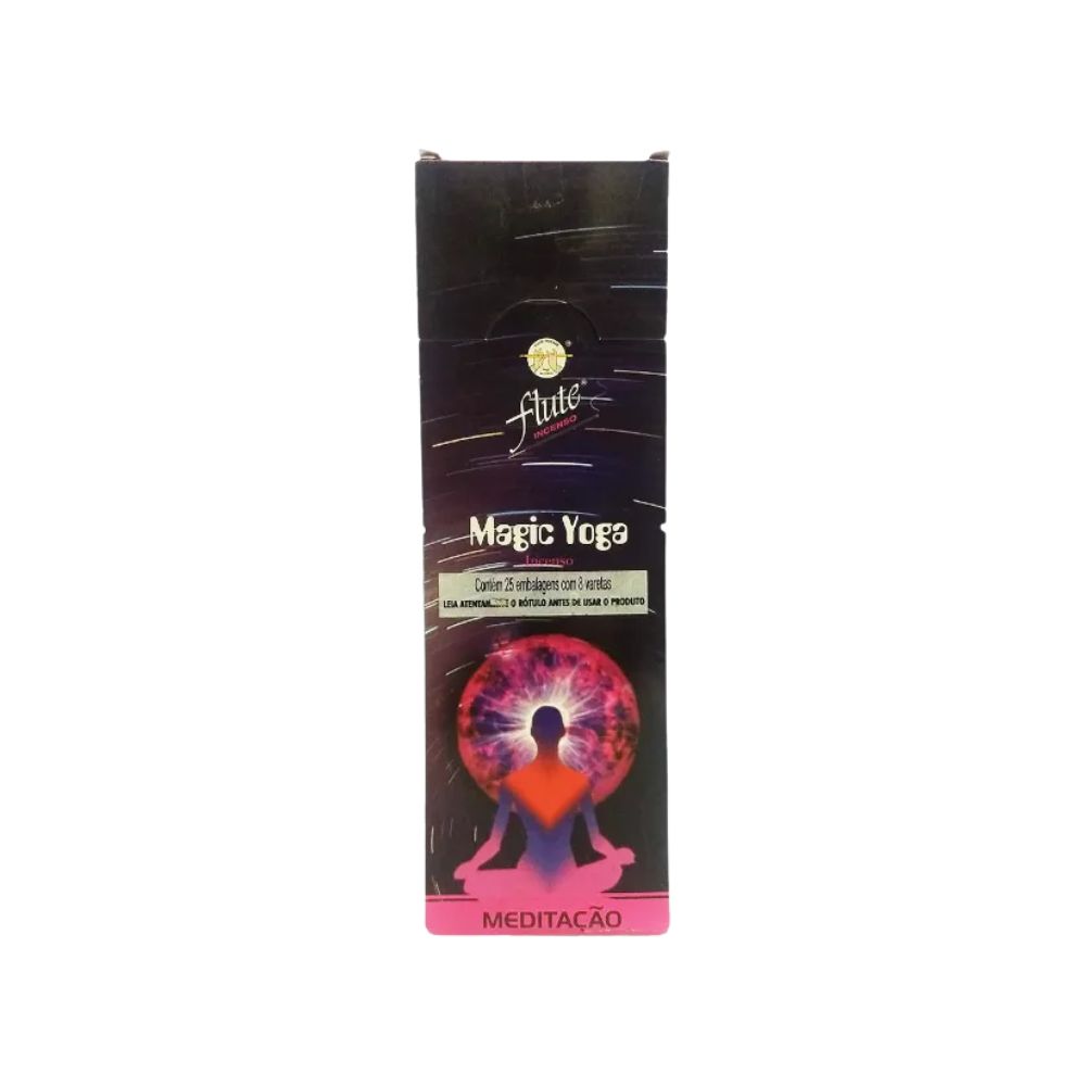 Caixa Incenso Flute Regular Square - Magic Yoga