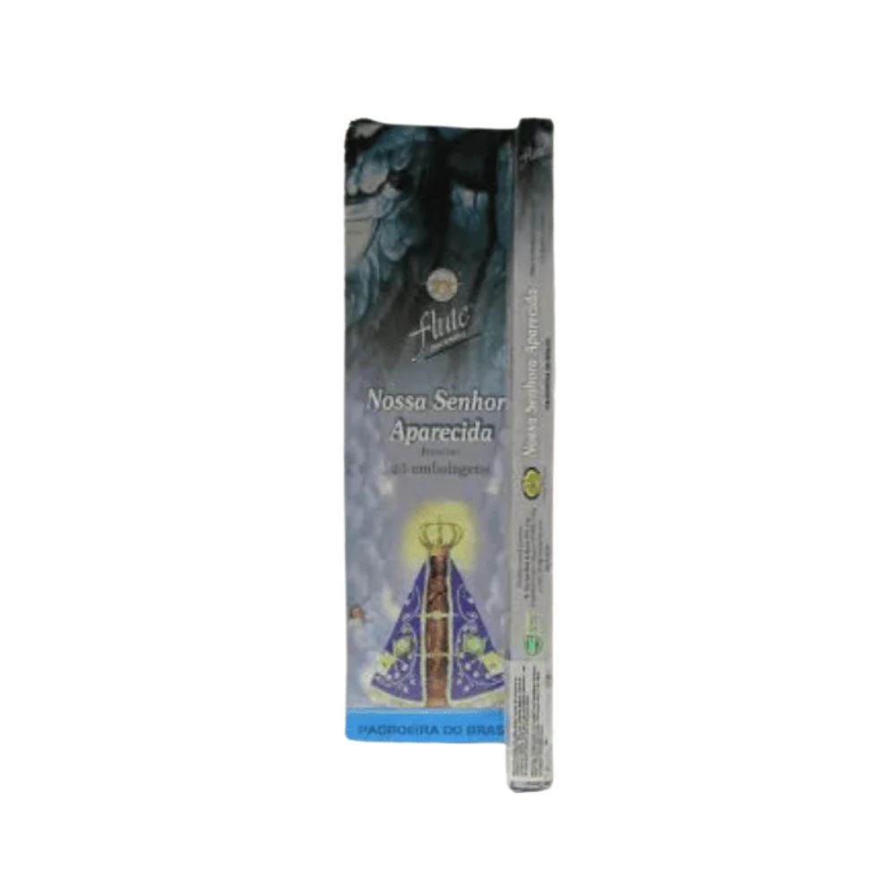 Caixa Incenso Flute Regular Square - Nossa Senhora Aparecida