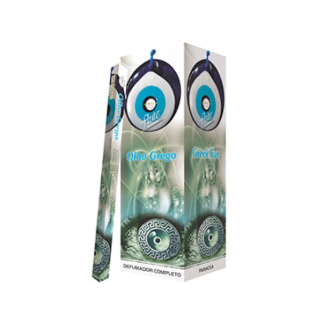 Caixa Incenso Flute Regular Square - Olho Grego