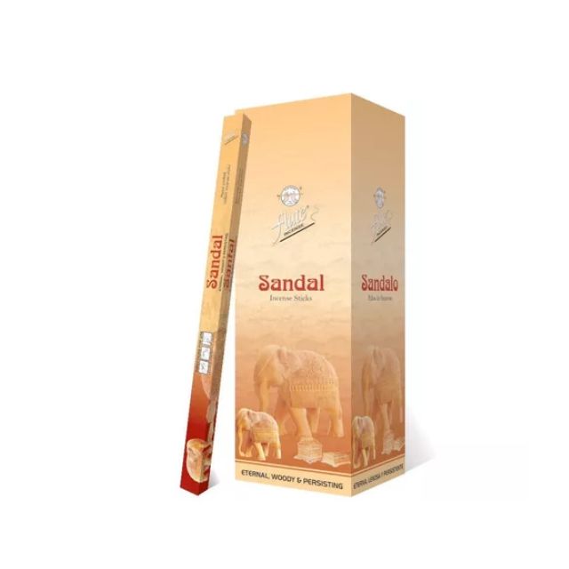 Caixa Incenso Flute Regular Square - Sândalo